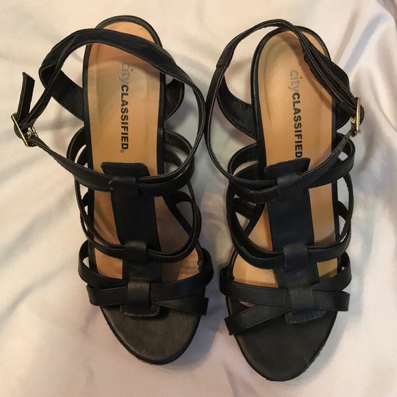 Strappy Cork Wedge- Worn ONCE - Picture 4 of 8